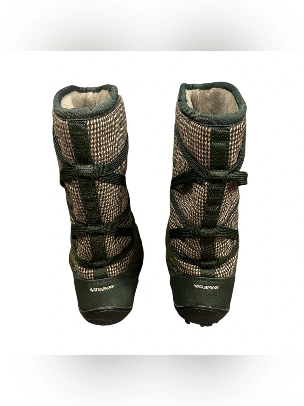Columbia Minx Mid II Omni-Heat Waterproof Winter Boots Women’s Size 8 Green 200g